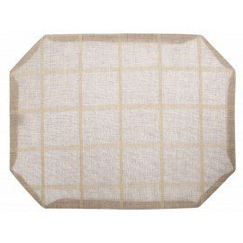Mantel individual Bowtique beige