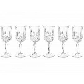 RCR Juego de 6 Copas para Vino Tinto Opera