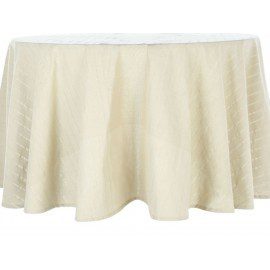 Mantel redondo para mesa Abbie