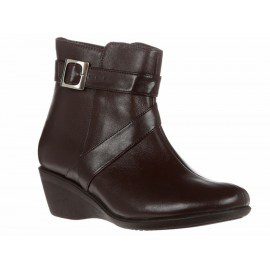 Botín liso Suave Pies de piel