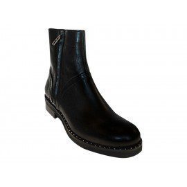 Botín liso Rose Noir negro