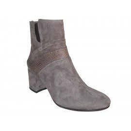 Botín liso Rose Noir