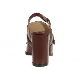 Zapato liso Westies café