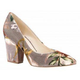 Zapatilla floral Nine West taupe
