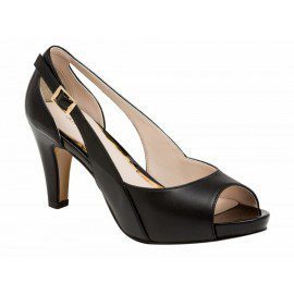 Zapatilla lisa Andrea negro