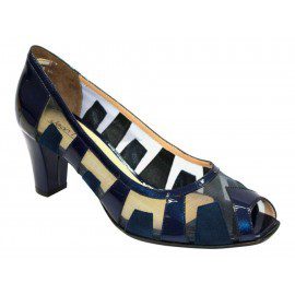 Zapatilla stiletto Jean Pierre azul