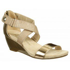 Sandalia lisa Anne Klein bronce