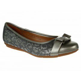 Balerina lisa Flexi de piel