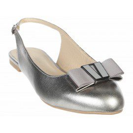 Balerina lisa Westies plateada