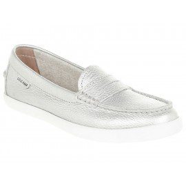 Zapato mocasín Cole Haan plata