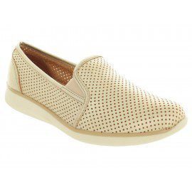 Balerina calada Flexi de piel