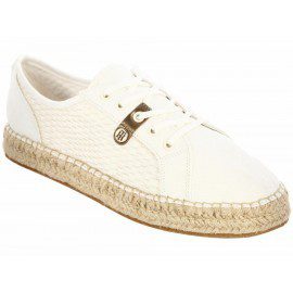 Alpargata de piso Tommy Hilfiger blanca