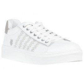 Tenis liso K-Swiss blanco