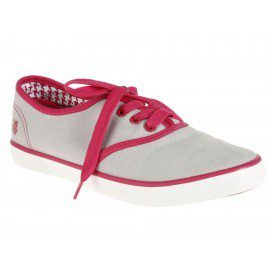Tenis liso K-Swiss de lona