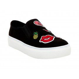 Tenis con parches Madden Girl negro