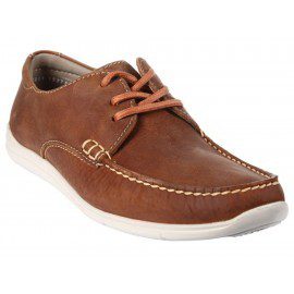 Zapato náutico JBE piel café