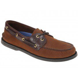 Zapato náutico Sperry piel café
