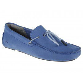 Zapato driver Lacoste piel azul