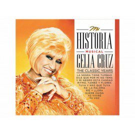 Mi historia musical Celia Cruz CD, DVD