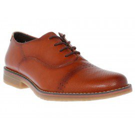 Zapato oxford con perforaciones Flexi de...