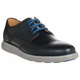Zapato bostoniano Cole Haan piel azul marino