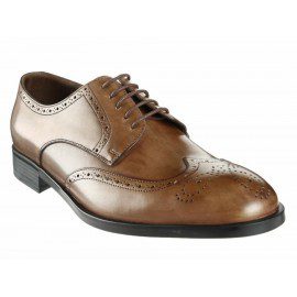 Zapato bostoniano Fratelli piel café