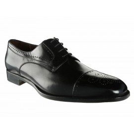 Zapato bostoniano Fratelli piel negro