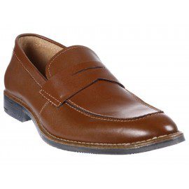 Zapato mocasín Fenutti piel marrón