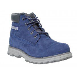 Bota Caterpillar Founder piel azul