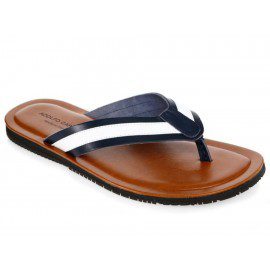 Adolfo Carli Sandalia de Piel Tan