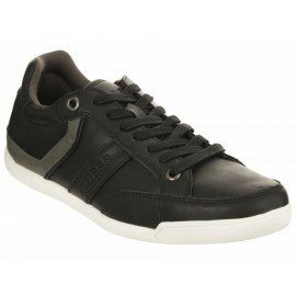 Guess Tenis Jay Stone Low Top Negro con Gris