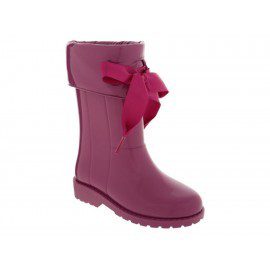 Bota de lluvia Igor sintético para niña