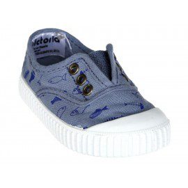 Tenis Victoria textil para niño