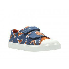 Clarks Tenis Casual para Niño