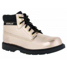 Bota lisa Caterpillar sintética para niña