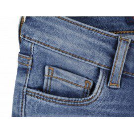 Jeans liso Sexy Jeans de algodón para niña