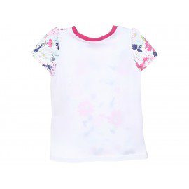 Playera con diseño gráfico Barbie para niña