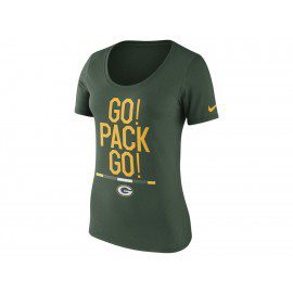 Playera Nike NFL Green Bay Packers para dama