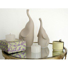 Elefante chico Gemma gris